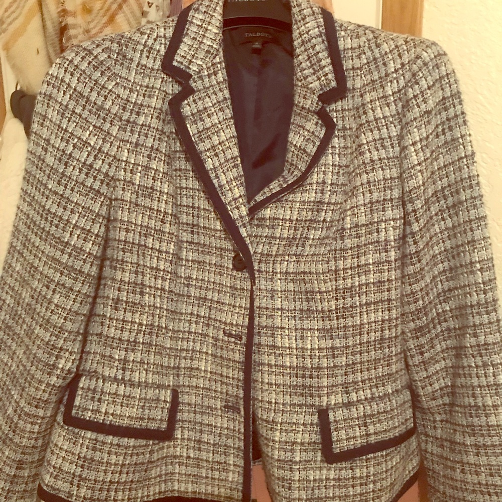 Blue blazer, worn once